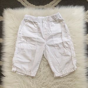 Zara white shorts
